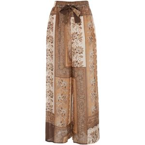 Zimmermann, Dames, Broeken, Bruin, Maat: XS Zijde,