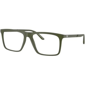 Emporio Armani, unisex, Accessoires, Groen, Maat: 55 MM