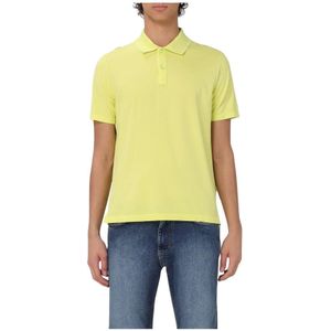Paul & Shark, Heren, Tops, Geel, Maat: S Katoen,