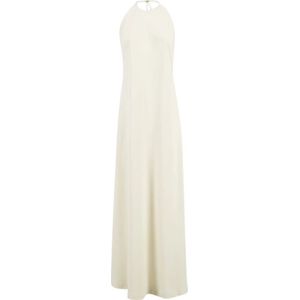 Zeus+Dione, Dames, Jurken, Beige, Maat: S Viscose,