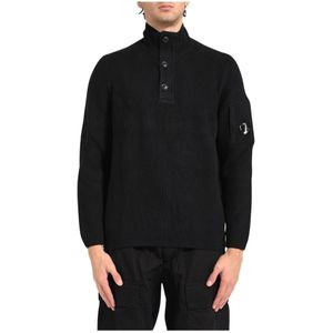 C.p. Company, Heren, Truien, Zwart, Maat: XL Katoen,