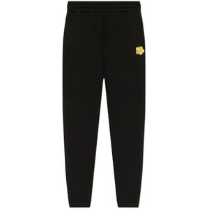 Kenzo, Dames, Broeken, Zwart, Maat: XS Katoen,