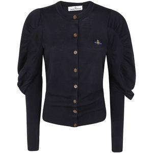 Vivienne Westwood, Dames, Truien, Zwart, Maat: S