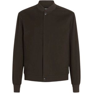 Zegna, Heren, Truien, Bruin, Maat: M Kasjmier,