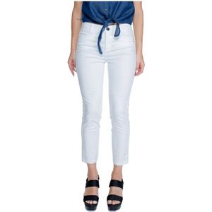 Street One, Dames, Jeans, Wit, Maat: S Katoen,
