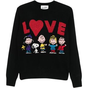 MC2 Saint Barth, Dames, Truien, Blauw, Maat: XS Katoen,