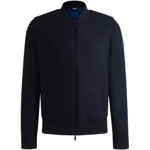 Hugo, Heren, Sweatshirts & Hoodies, Blauw, Maat: S