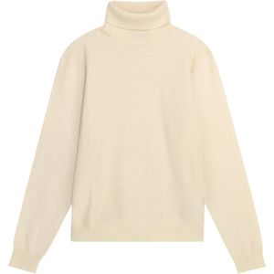 Gas, Heren, Truien, Beige, Maat: S Katoen,