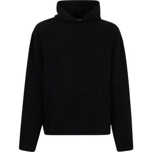 Rier, Heren, Sweatshirts & Hoodies, Zwart, Maat: M Fleece,