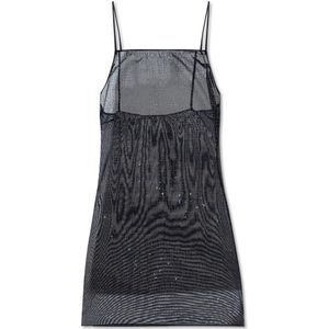 Dsquared2, Dames, Nachtkleding & Lounge, Zwart, Maat: XL Leer,