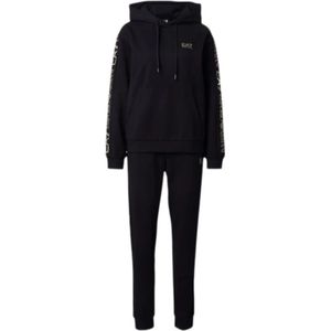 Emporio Armani Ea7, Dames, Sport, Zwart, Maat: XS Katoen,