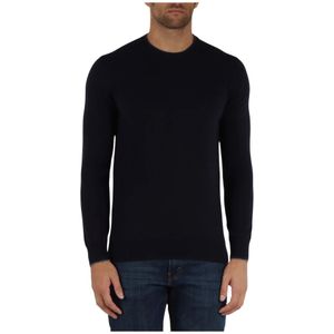 Alpha Studio, Heren, Truien, Blauw, Maat: M Wol,