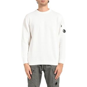 C.p. Company, Heren, Sweatshirts & Hoodies, Wit, Maat: L Katoen,