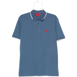 Hugo, Heren, Tops, Blauw, Maat: S