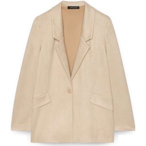 Fiorella Rubino, Dames, Jassen, Beige, Maat: L