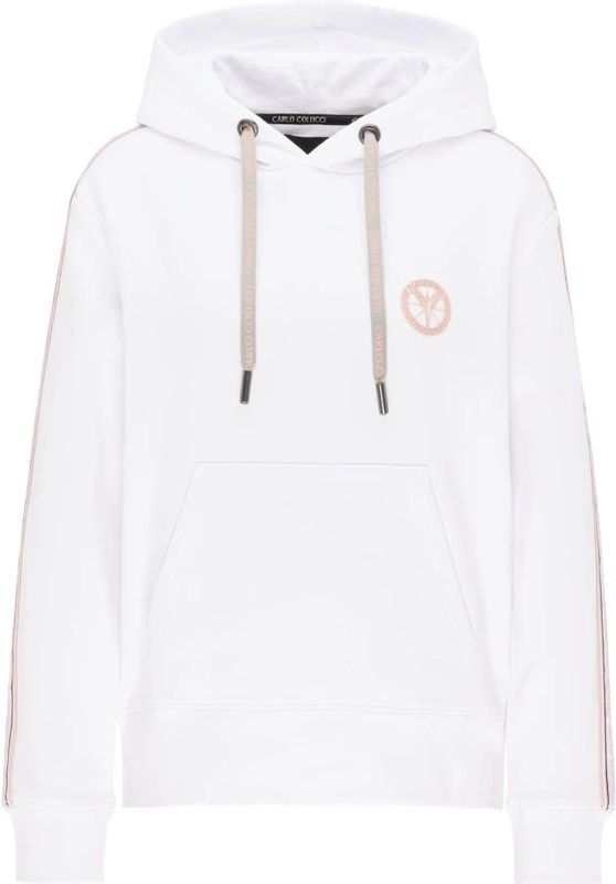 Carlo Colucci - Catania Hoodie - Dames - Wit