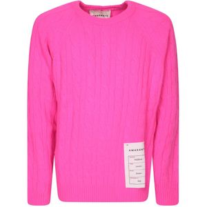 Amaránto, Heren, Truien, Roze, Maat: M Wol,