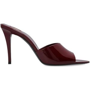Saint Laurent, Dames, Schoenen, Rood, Maat: 38 1/2 EU Taf,