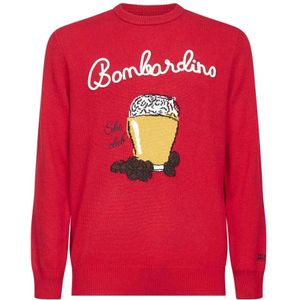 MC2 Saint Barth, Heren, Truien, Rood, Maat: M Wol,