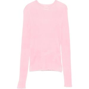 Khaite, Dames, Truien, Roze, Maat: M Zijde,
