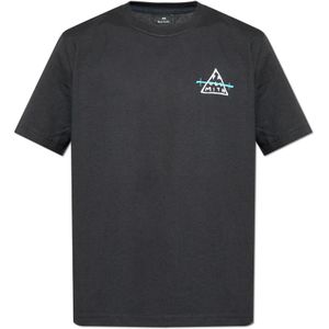 PS By Paul Smith, Heren, Tops, Zwart, Maat: L Katoen,