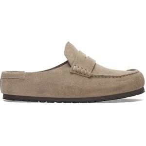 Birkenstock, Heren, Schoenen, Grijs, Maat: 40 EU Suède,