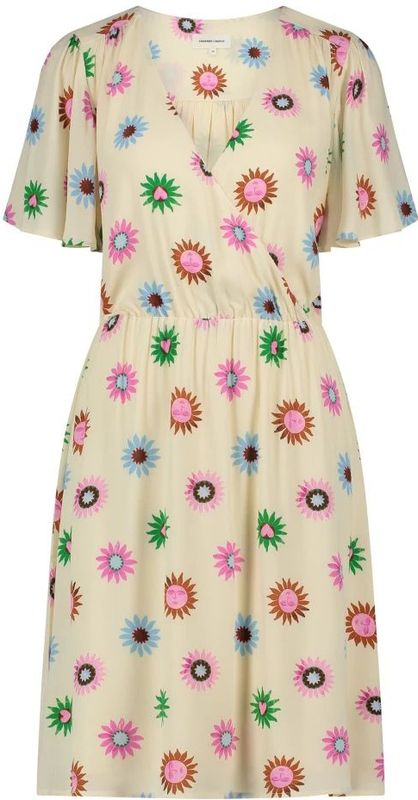 Fabienne Chapot, Dames, Jurken, Veelkleurig, Maat: XS Leer,