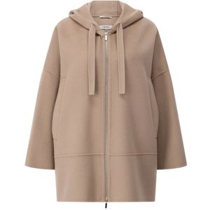 Max Mara, Dames, Truien, Bruin, Maat: 2XS Wol,