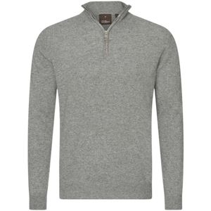 Oscar Jacobson, Heren, Truien, Grijs, Maat: XL Wol,