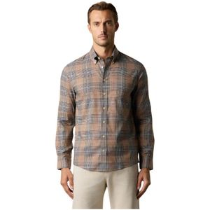 Brooks Brothers, Heren, Overhemden, Beige, Maat: L Katoen,