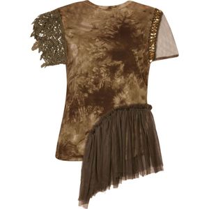 TOOche, Dames, Blouses & Shirts, Veelkleurig, Maat: S