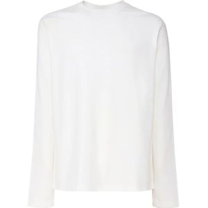 Jil Sander, Heren, Tops, Wit, Maat: M Katoen,