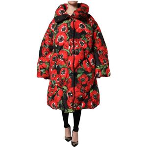 Dolce & Gabbana - Floral Puffer Coat - Multicolor - Donsjack
