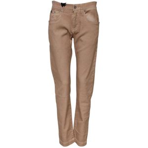 Dolce & Gabbana, Dames, Jeans, Bruin, Maat: 2XS Denim,