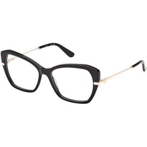 Guess - GU50183 - Optische Monturen - Zwart - Acetaat - Geometrisch