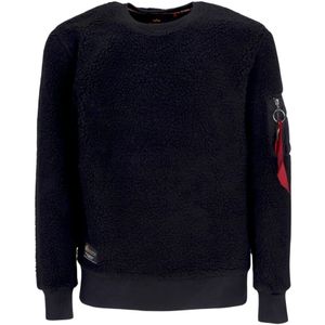 Alpha Industries, Heren, Sweatshirts & Hoodies, Zwart, Maat: XL