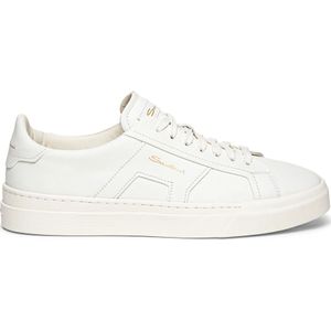 Santoni Sneakers , White , Heren , Maat: 42 EU