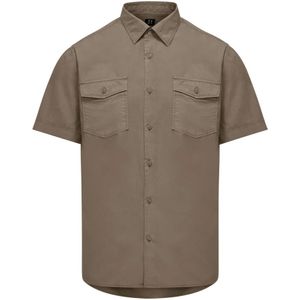 BomBoogie, Heren, Overhemden, Beige, Maat: 2XL Katoen,