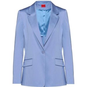 Hugo, Dames, Jassen, Blauw, Maat: M Katoen,