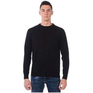 Daniele Alessandrini, Heren, Truien, Zwart, Maat: M Wol,