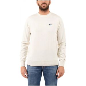 La Martina, Heren, Truien, Wit, Maat: L Katoen,