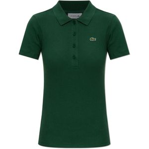 Lacoste, Dames, Tops, Groen, Maat: XS Katoen,