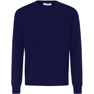 Malo, Heren, Truien, Blauw, Maat: M Kasjmier,