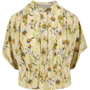 Attic and Barn, Dames, Blouses & Shirts, Veelkleurig, Maat: XS