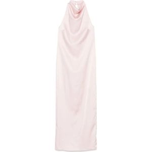 Rotate Birger Christensen, Dames, Jurken, Roze, Maat: M Satijn,
