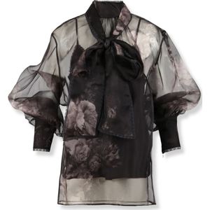 Zimmermann, Dames, Blouses & Shirts, Zwart, Maat: S Zijde,