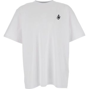JW Anderson, Heren, Tops, Wit, Maat: L Katoen,
