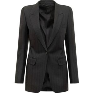 Tom Ford, Dames, Jassen, Zwart, Maat: S Zijde,