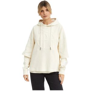 Jean Paul Gaultier, Dames, Sweatshirts & Hoodies, Beige, Maat: XS Katoen,