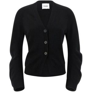 Nude, Dames, Truien, Zwart, Maat: XS Wol,